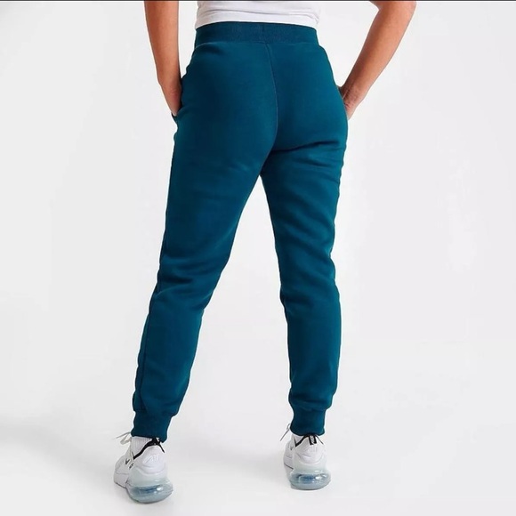 NWT Women’s Nike XLarge Swoosh Fleece Jogger Sweatpants DR5615-460  BLUE - Picture 6 of 7